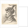Helmeted head, 1662-78 by Francis Place