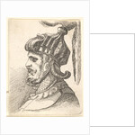 Helmeted head, 1662-78 by Francis Place