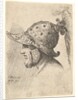 Helmeted head, 1662-78 by Francis Place