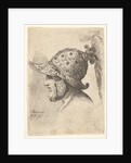 Helmeted head, 1662-78 by Francis Place