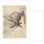 Helmeted head, 1662-78 by Francis Place
