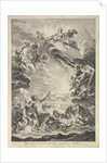 Neptune apaisant la tempête, 18th century by Francois-Antoine Aveline