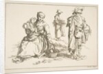 Sheet of Sketches, 1753 by Francois Boucher