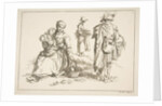 Sheet of Sketches, 1753 by Francois Boucher