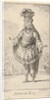 Habit de Roy: a man wearing a tonnelet decorated with rosettes, a crown and a turban w…, ca. 1721 by Francois Joullain