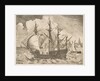 Armed Four-Master Putting Out to Sea from The Sailing Vessels, ca. 1555-56 by Frans Huys