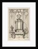 Wall Elevation with a Secretaire, from 'Schreibtische', ca. 1748-70 by Franz Xavier Habermann