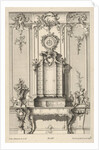 Wall Elevation with a Secretaire, from 'Schreibtische', ca. 1748-70 by Franz Xavier Habermann