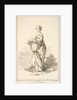 Contadina, from Recueil de diverses fig.res étrangeres Inventées par F. Boucher P…., 18th century by Gabriel Huquier