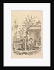 Chinoiserie scene with figures in a landscape, 18th century by Gabriel Huquier