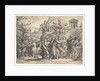Triumph of Love: four horses draw a carriage with Cupid standing upon a smoking platfo…, ca. 1539 by Georg Pencz