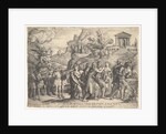 Triumph of Love: four horses draw a carriage with Cupid standing upon a smoking platfo…, ca. 1539 by Georg Pencz