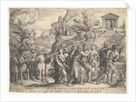 Triumph of Love: four horses draw a carriage with Cupid standing upon a smoking platfo…, ca. 1539 by Georg Pencz