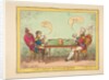 A Game of Cribbage or Boney's Last Shuffle, June 6, 1814 by George Cruikshank