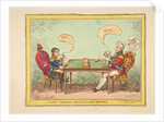 A Game of Cribbage or Boney's Last Shuffle, June 6, 1814 by George Cruikshank
