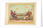 A Game of Cribbage or Boney's Last Shuffle, June 6, 1814 by George Cruikshank