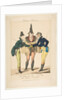 Le Goût du Jour, No. 21: Les Modernes Incroyables, from Caricatures Parisiennes, ca. 1815 by Georges Jacques Gatine