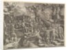 Sinon Deceiving the Trojans, mid-1540's by Giorgio Ghisi