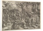 Sinon Deceiving the Trojans, mid-1540's by Giorgio Ghisi