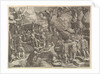 Sinon Deceiving the Trojans, mid-1540's by Giorgio Ghisi