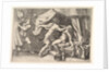 Tarquin attacking Lucretia, a servant at left witnessing the scene, ca. 1540 by Giorgio Ghisi