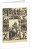 The Virgin of Sorrows; an image of the Virgin Mary surrounded by nine vignettes depict…, ca. 1575 by Giorgio Ghisi