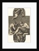 Apollo, Pan, and a putto blowing a horn, from a series of eight compositions after France…, 1560s by Giorgio Ghisi