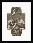 Apollo, Pan, and a putto blowing a horn, from a series of eight compositions after France…, 1560s by Giorgio Ghisi