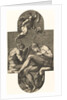 Apollo, Pan, and a putto blowing a horn, from a series of eight compositions after France…, 1560s by Giorgio Ghisi