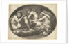 Hercules, Bacchus, Pan, and Saturn, from a series of eight compositions after Francesco P…, 1560s by Giorgio Ghisi