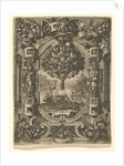 Emblem of Lucrezia Gonzaga, before 1566 by Giorgio Ghisi