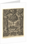 Emblem of Lucrezia Gonzaga, before 1566 by Giorgio Ghisi