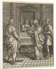Virgin of Sorrows: The Presentation in the Temple; one of nine surrounding compartments…, by 1575 by Giorgio Ghisi