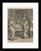 Virgin of Sorrows: The Presentation in the Temple; one of nine surrounding compartments…, by 1575 by Giorgio Ghisi