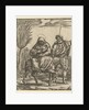 The Virgin of Sorrows: The Flight into Egypt; one of nine surrounding compartments from…, by 1575 by Giorgio Ghisi