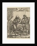 The Virgin of Sorrows: The Flight into Egypt; one of nine surrounding compartments from…, by 1575 by Giorgio Ghisi
