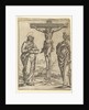 The Virgin of Sorrows: The Crucifixion; one of nine surrounding compartments from the V…, by 1575 by Giorgio Ghisi