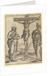 The Virgin of Sorrows: The Crucifixion; one of nine surrounding compartments from the V…, by 1575 by Giorgio Ghisi