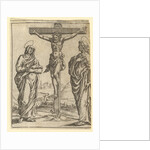 The Virgin of Sorrows: The Crucifixion; one of nine surrounding compartments from the V…, by 1575 by Giorgio Ghisi