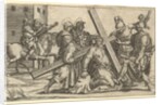 The Virgin of Sorrows: Christ Bearing the Cross; one of nine surrounding compartments f…, by 1575 by Giorgio Ghisi