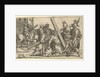 The Virgin of Sorrows: Christ Bearing the Cross; one of nine surrounding compartments f…, by 1575 by Giorgio Ghisi