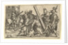 The Virgin of Sorrows: Christ Bearing the Cross; one of nine surrounding compartments f…, by 1575 by Giorgio Ghisi