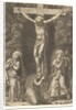 The Crucifixion with the Virgin, the Magdalen, and St. John, late 1570s by Giorgio Ghisi