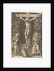 The Crucifixion with the Virgin, the Magdalen, and St. John, late 1570s by Giorgio Ghisi