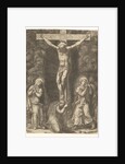 The Crucifixion with the Virgin, the Magdalen, and St. John, late 1570s by Giorgio Ghisi