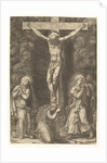 The Crucifixion with the Virgin, the Magdalen, and St. John, late 1570s by Giorgio Ghisi