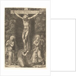 The Crucifixion with the Virgin, the Magdalen, and St. John, late 1570s by Giorgio Ghisi