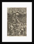 The Martrydom of St. Barbara, late 1570s by Giorgio Ghisi