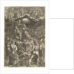 The Martrydom of St. Barbara, late 1570s by Giorgio Ghisi