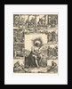 The Man of Sorrows; an image of Christ surrounded by nine vignettes depicting scenes of…, by 1575 by Giorgio Ghisi